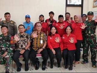 Pengurus PDI Perjuangan Malaka Sari Audiensi dengan Lurah, Bahas Sampah Hingga Kamtibmas