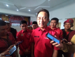 Rudianto Tjen Minta Pengurus Ranting PDI Perjuangan Bangka Tetap Semangat dan Aktif Layani Masyarakat