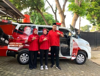 Sediakan Ambulans Rakyat Gratis, DPC PDI Perjuangan Lamsel Tegaskan Komitmen Pro 