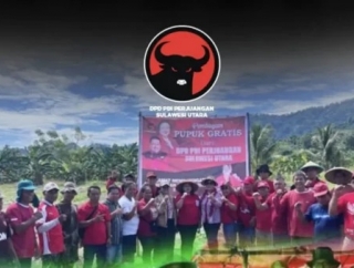 Dorong Ekonomi Hijau, PDI Perjuangan Sulut Bagikan Pupuk Organik dan Bionutrisi Gratis ke Warga