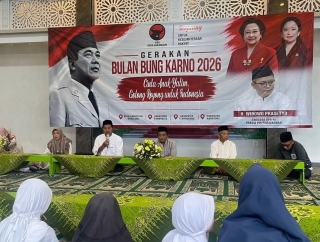 Maknai Bulan Bung Karno, Wibowo Prasetyo Tegaskan Gotong Royong Harus Jadi Tindakan Nyata