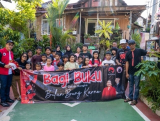 Peringati Bulan Bung Karno, DPC PDI Perjuangan Balikpapan Gelar Pelatihan Pupuk Organik di Kampung Bungas