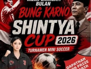 Shintya Cup Mini Soccer, Shintya Sandra Kusuma Tanamkan Nilai-Nilai Perjuangan Bung Karno Kepada Generasi Muda