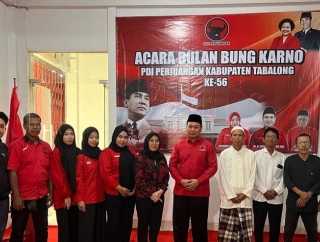 PDI Perjuangan Kabupaten Tabalong: Bulan Bung Karno Momentum Teguhkan Semangat Melayani Masyarakat