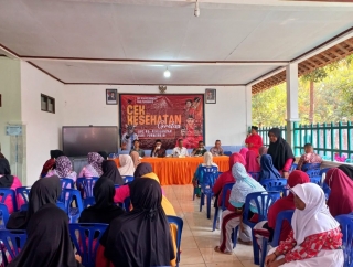 PDI Perjuangan Purworejo Gelar Cek Kesehatan Gratis & Dapur Marhaen, Warga Sumbersari Serbu Layanan
