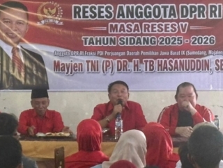 TB Hasanuddin Kunjungi Jajaran PAC PDI Perjuangan di 9 Kecamatan Saat Reses di Kab. Sumedang
