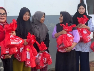 Banteng Kota Padang Dirikan Dapur Umum untuk Bantu Korban Banjir
