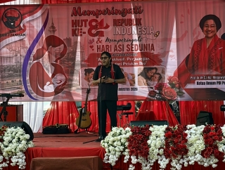 Peringati HUT ke-81 RI & Hari ASI Sedunia, PDI Perjuangan Jabar Gelar Gerakan Moral Tekan Stunting di Sukabumi
