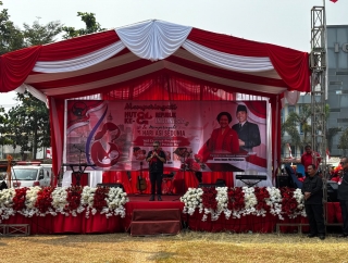 Ribka Tjiptaning Tekankan Pentingnya ASI Eksklusif dan Pencegahan Tengkes di Sukabumi