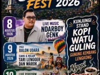 Jatubu Fest 2026, Bupati Afif: Tumbuhkan Perekonomian di Kabupaten Wonosobo