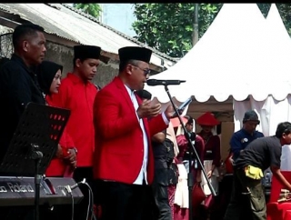 Doa HUT ke-81 RI di DPP PDI Perjuangan, Helmi Hidayat Serukan Persatuan Bangsa seperti Iran