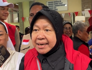 Baguna PDI Perjuangan Tanggap Darurat Gempa Flores, Risma: Prioritaskan Kecepatan dan Ekonomi Lokal