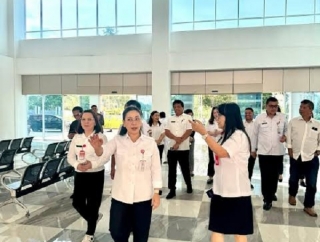Vanda Tinjau Gedung Baru RSUD Sam Ratulangi, Hadirkan Pelayanan Kesehatan Semakin Baik 