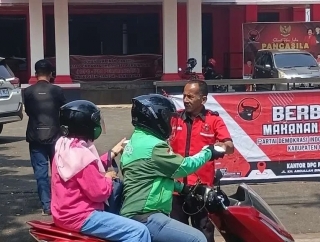 Konsisten Hadir di Tengah Rakyat, PDI Perjuangan Cianjur Gelar Rutinitas 