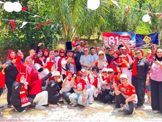 DPLN PDI Perjuangan Gelar Peringatan HUT ke-81 RI Bersama WNI di Hulu Langat Malaysia