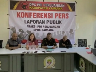 Fraksi PDI Perjuangan Kaimana Siap Tolak APBD-P 2026 Jika Kepentingan Rakyat Dicederai