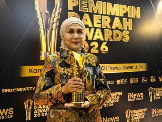 Ekonomi Kendal Tumbuh 7,99 Persen, Bupati Tika Raih Pemimpin Daerah Awards 2026