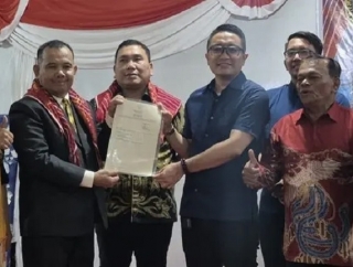 Bob Andika Kawal Sertifikasi Tanah GBKP Simpang Awas Binjai, Harap Tanah-Tanah Wakaf Juga