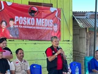Pastikan Kader Dampingi Warga Flores, PDI Perjuangan Kirim Tim Kesehatan hingga Rumah Sakit Terapung
