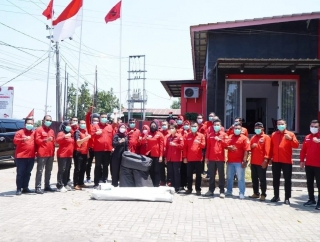 Perkuat Mitigasi Bencana di Selat Sunda, DPD PDI Perjuangan Lampung Disiplin Siagakan Pulau Sebesi