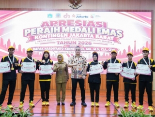Jakbar Cetak Sejarah Juara Umum POPPROV DKI 2026, Kenneth Kucurkan Bonus
