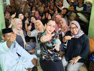 Nia Purnama Sari Rutin Turun Langsung Temui Warga, Serap Aspirasi Persoalan Kota Serang