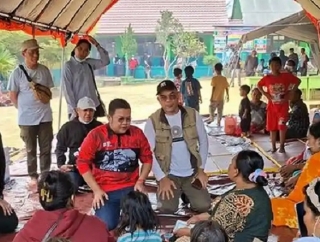PDI Perjuangan Dirikan Dapur Umum dan Posko Bantuan Bagi Korban Kebakaran di Bangka Selatan