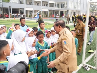 Pramono: Gedung Baru SDN dan SMPN di Jaktim Tak Kalah dengan Luar Negeri