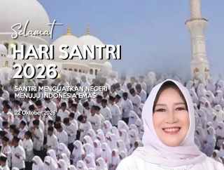 Siti Aisyah Ajak Santri Mampu Menjawab Tantangan Zaman