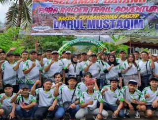 Doding Rahmadi Ajak Rider Trail Perkuat Gotong Royong Bangun Masjid 