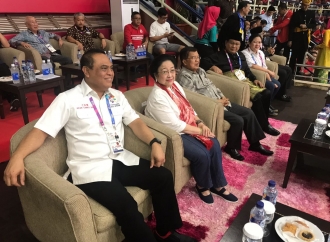Usai Dukung Bulutangkis, Megawati Hadiri Final Pencak Silat 