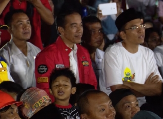 Presiden Jokowi Nobar Penutupan Asian Games di Lombok