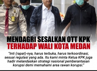 Mendagri Sesalkan OTT KPK terhadap Wali Kota Medan