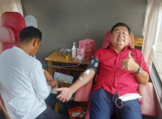 Banteng Belitung Timur Gelar Donor Darah Massal
