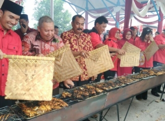 Banteng Jambi Ikut Meriahkan Festival Bakar Ikan Nusantara