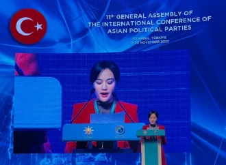 Regina Tekankan 3 Hal di Konferensi Partai Politik Asia 