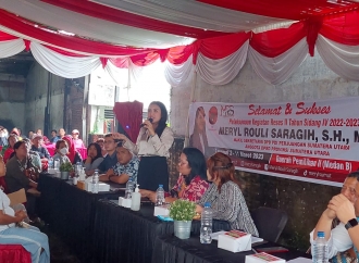 Meryl Saragih Gelar Reses di Kelurahan Kemenangan Tani