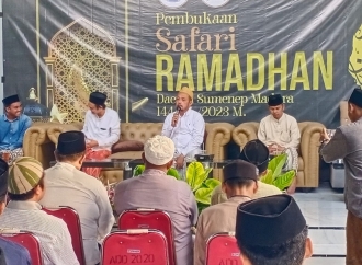 Safari Ramadan, Ketua Takmir Masjid Zainal Arifin Sambut Santri Ponpes Lirboyo