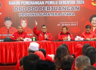 Rapat Konsolidasi di Medan, Hasto Sampaikan Pesan Megawati soal Teguh Berideologi