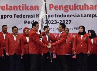 Fungsionaris DPD PDI Perjuangan Dikukuhkan Jadi Pengurus FKI Lampung