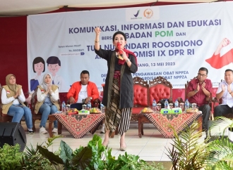Gandeng BPOM RI, Tuti Roosdiono Sosialisasikan Obat yang Aman di Semarang Barat