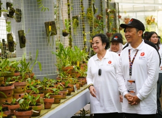 Megawati Mohon Kebun Raya Terus Dilestarikan demi Negara
