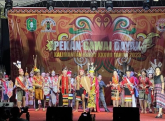 Ini Pesan Maria di Ajang Pemilihan Bujang & Dara pada Pekan Gawai Dayak