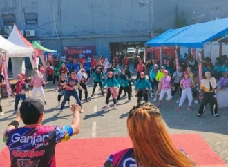 Peduli Kesehatan & Kebugaran, "Ganjar Is Me" Gelar Dance Creator And Aerobik TM Competition di Kota Makassar