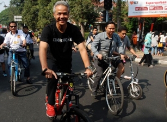 Ganjar Pranowo Ungkap Sejarah Miliki Banyak Sepeda 