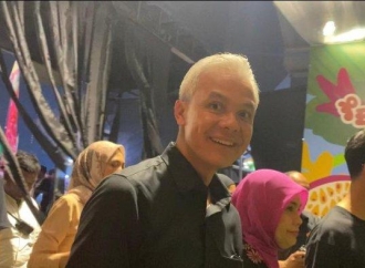 Ganjar Bersama Keluarga Hadiri Festival Musik Pestapora