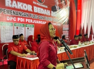 Untari Tegaskan PDI Perjuangan Bidik Kemenangan Hattrick di Kota Malang