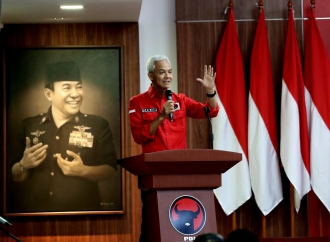 PDI Perjuangan Morotai Kenalkan Capres Ganjar Pranowo Lewat Baliho