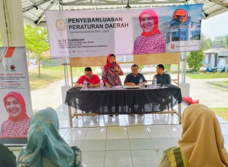 DPRD Jabar, Iis Turniasih Sosialisasi Perda PPA di Desa Cikaobandung Kabupaten Purwakarta
