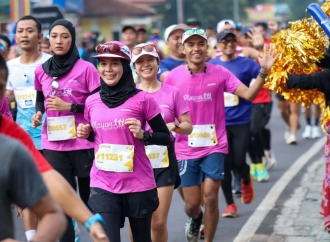 Siti Atiqoh Pilih Carbo Loading Sebelum Ikuti Borobudur Marathon